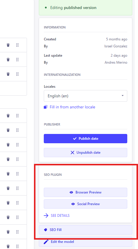 Botón de Llenado de SEO